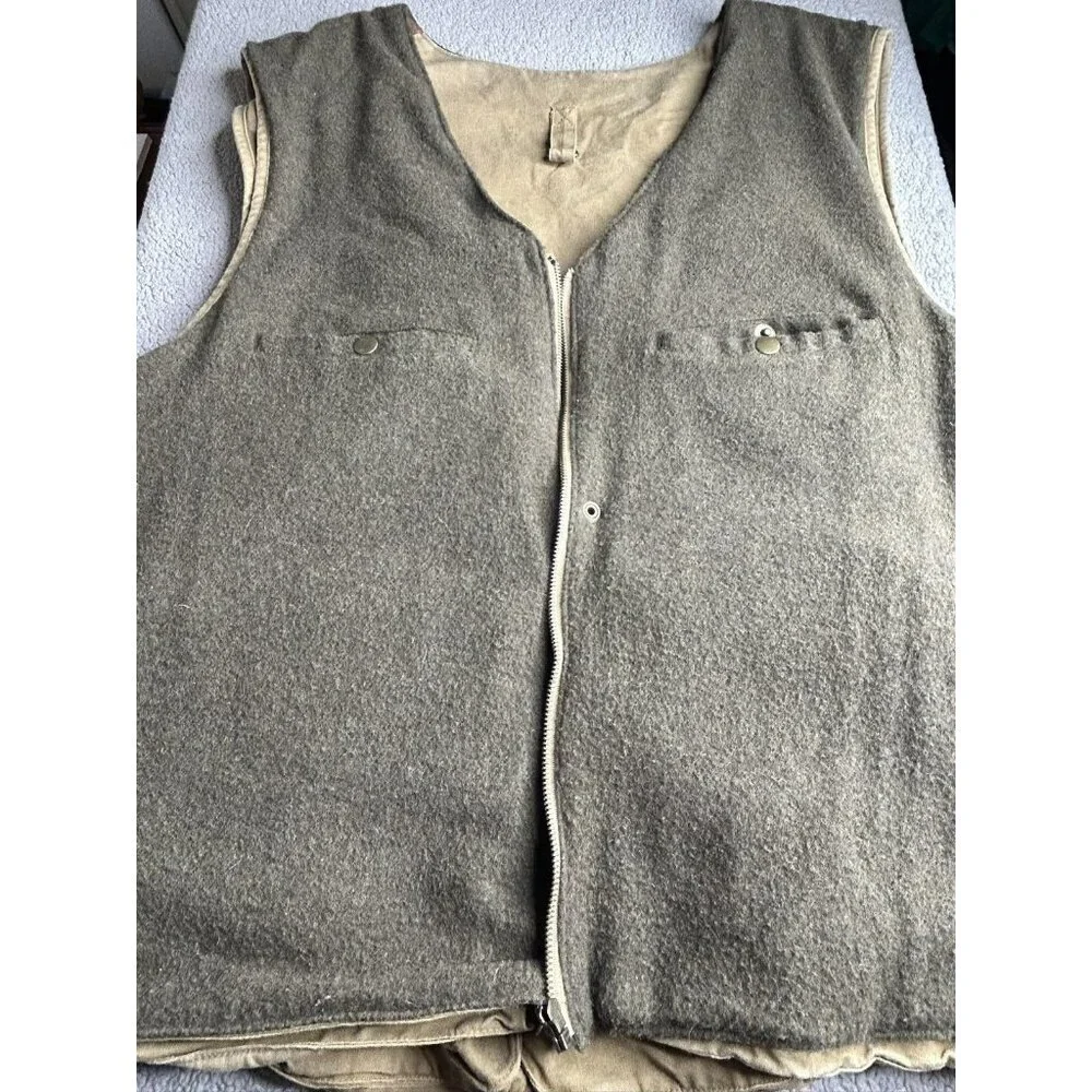 Banana Republic Khaki Brown Utility Field Vest Safari